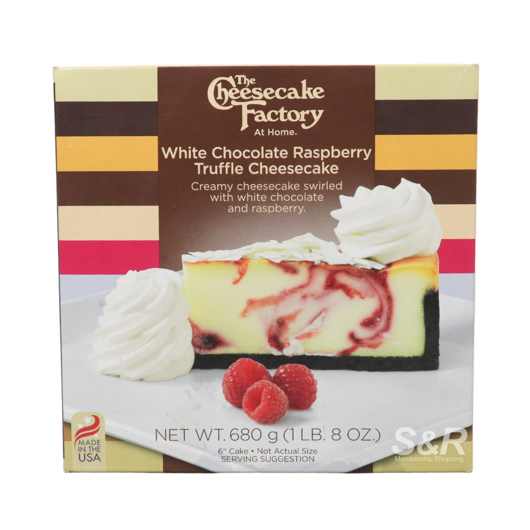 The Cheesecake Factory White Chocolate Raspberry Truffle Cheesecake 680g
